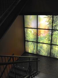 Soto Sushi Bar - Stair Landing Light Display
