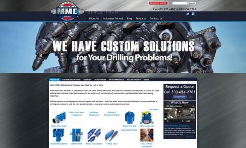 Mills Machine - Website