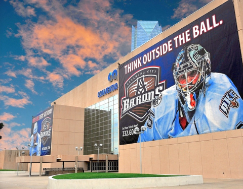 OKC Barons - Super Graphics | Red Sky Total Solutions, LLC